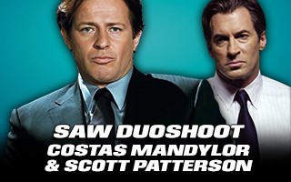 SAW DUOSHOOT ZATERDAG: PETER & MARK  (A Duoshoot with Scott Patterson and Costas Mandylor)