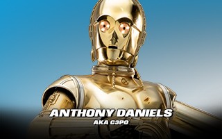PHOTOSHOOT PHOTOSHOOT SATURDAY ANTHONY DANIELS aka C3PO (Star Wars Legend)