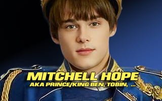 PHOTOSHOOT SATURDAY MITCHELL HOPE aka KING BEN, TOBIN,.. (Descendants, Let It Snow,..)