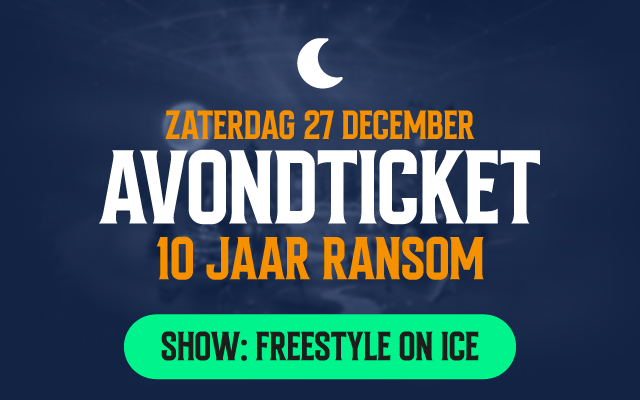 Event announcement: Freestyle on Ice, December 27, 10 Jaar Ransom.