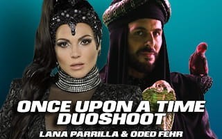 ONCE UPON A TIME DUOSHOOT SATURDAY: THE EVIL QUEEN & JAFAR. (A Duoshoot with Lana Parrilla and Oded Fehr)