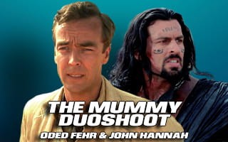 THE MUMMY DUOSHOOT SATURDAY: JOHATHAN & ARDETH (A duoshoot with John Hannah & Oded Fehr)