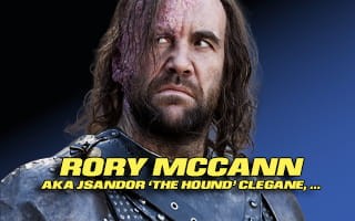 PHOTOSHOOT SAMEDI RORY MCCANN aka SANDOR "THE HOUND" CLEGANE, MICHAEL "YARP' ARMSTRONG, JURGEN THE BRUTAL,..  (Game of Thrones, Hot Fuzz, Jumanji: The Next Level,..)