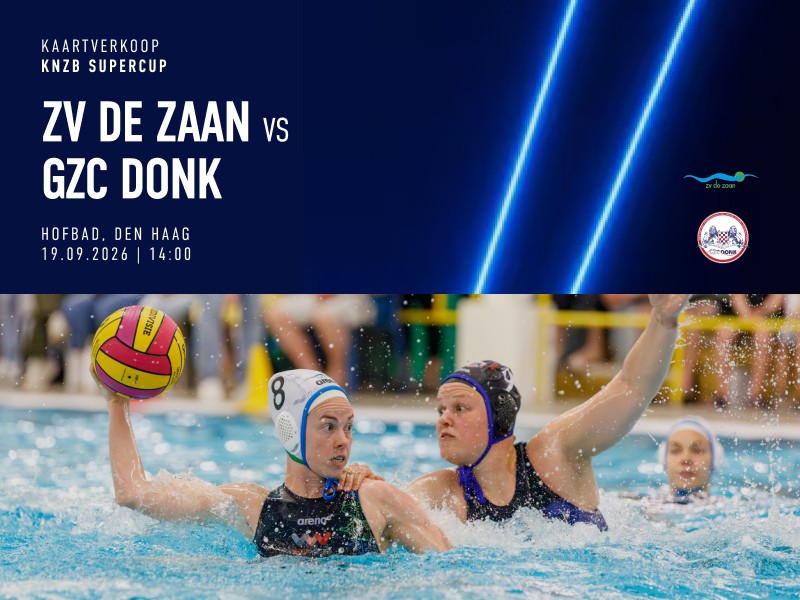 14:00: Damesfinale ZV De Zaan Da1 - GZC Donk Da1, Jeugd t/m 15 jaar