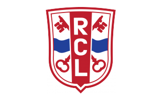 RCL logo with red keys and blue stripes on shield background.