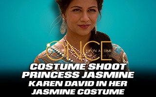 ONCE UPON A TIME COSTUME SHOOT: PRINCESS JASMINE ZATERDAG (Karen David in her Jasmine Costume)