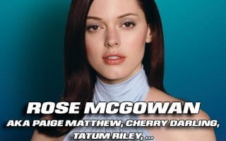 AUTOGRAPH SATURDAY ROSE MCGOWAN aka PAIGE MATTHEWS, CHERRY DARLING, QUEEN OF HEARTS, TATUM RILEY, MAY BLUE,... (Charmed, Grindhouse, Once Upon A Time, Scream, The Doom Generation, Jawbreaker, ...)