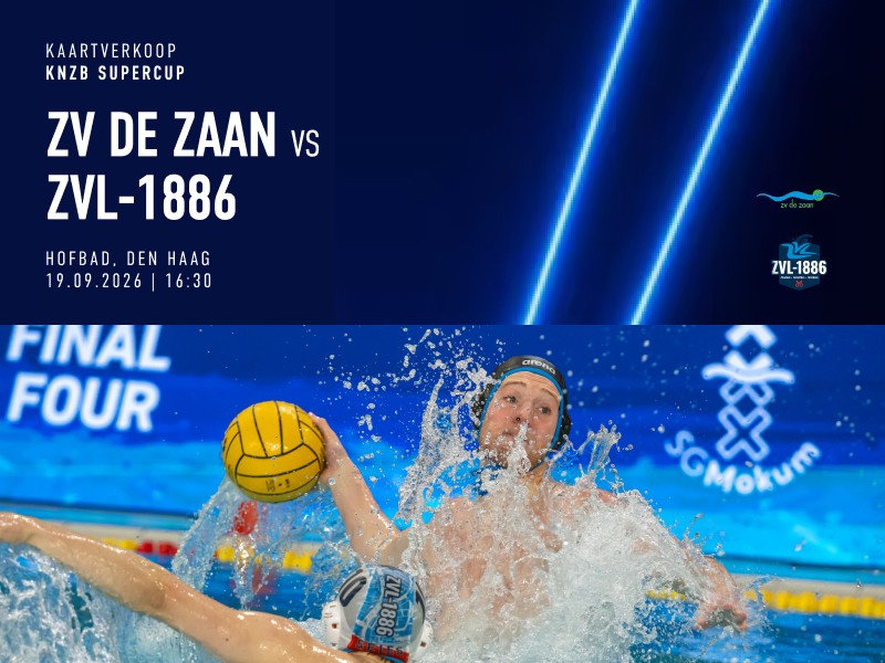 16:30: Herenfinale ZV De Zaan H1 - ZVL-1886 H1, Jeugd t/m 15 jaar