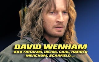 AUTOGRAPH SATURDAY DAVID WENHAM aka FARAMIR, DILIOS, CARL, LT. JOHN SCARFIELD, HAROLD MEACHUM,.. (The Lord of the Rings trilogy, 300, Van Helsing, Pirates of the Caribbean, Iron Fist,..)