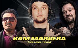 PHOTOSHOOT SATURDAY BAM MARGERA (MILLENNIAL ICON) (JACKASS, VIVA LA BAM, TONY HAWK'S PRO SKATER..)