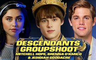 DESCENDANTS GROUPSHOOT SATURDAY: BEN, CHAD & JANE (A Groupshoot with Mitchell Hope, Jedidiah Goodacre and Brenna D'Amico)
