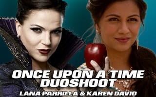 ONCE UPON A TIME DUOSHOOT SATURDAY: THE EVIL QUEEN AND PRINCESS JASMINE (A Duoshoot with Lana Parrilla and Karen David)